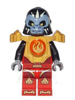 LEGO Minifigure-Gorzan - Fire Chi-Legends of Chima-LOC091-Creative Brick Builders